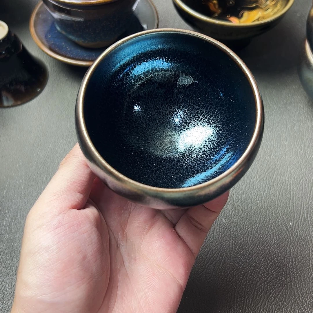 茶盏你的孩子还不一定回来吧