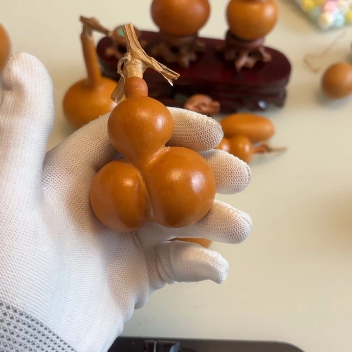 平***福天然手捻老皮葫芦