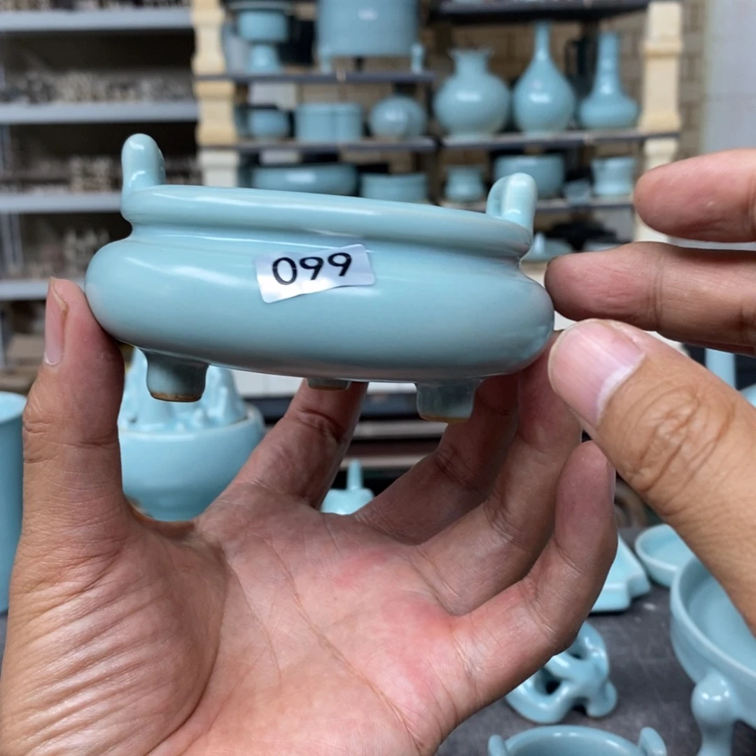 抱朴汝瓷仿古一级小**多