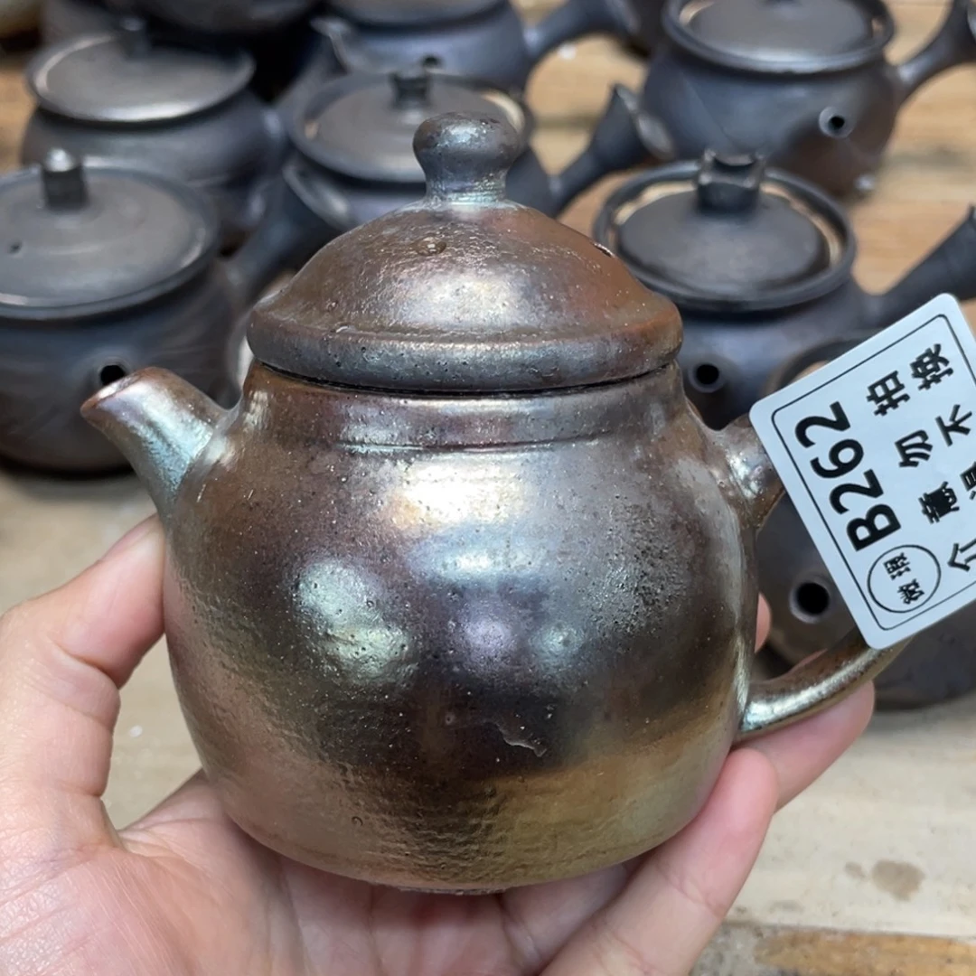 纯手工柴烧茶壶茶具瑕