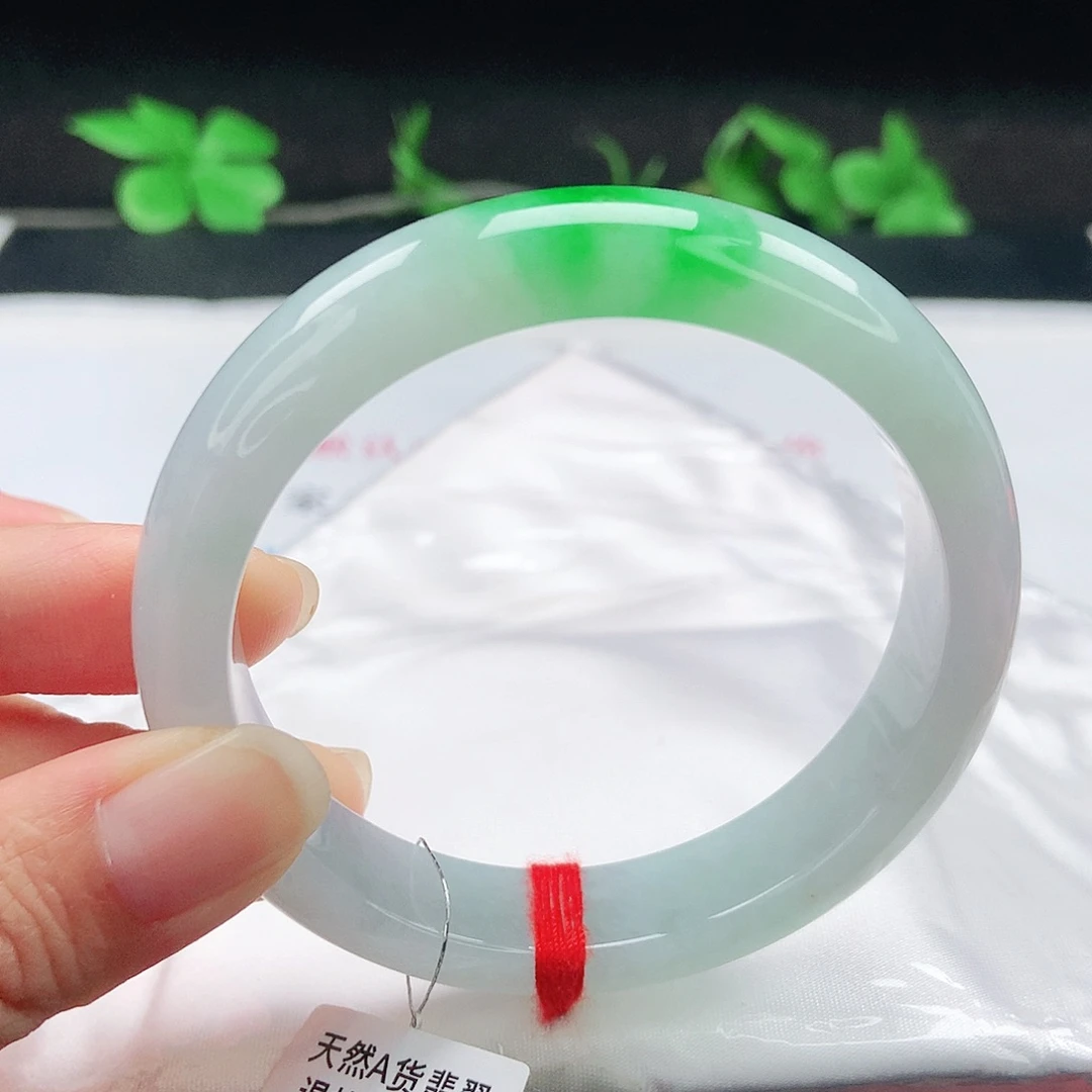 未镶嵌手镯翡翠57圈