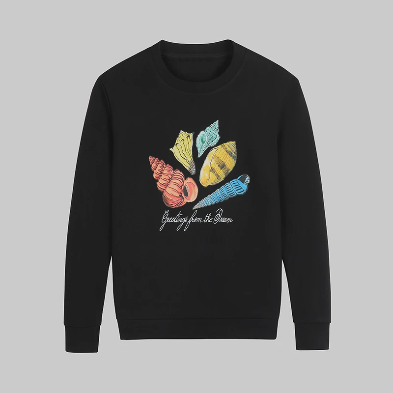 男士休闲海螺温变卫衣