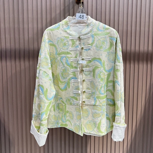 2171 丝绒亮片外套