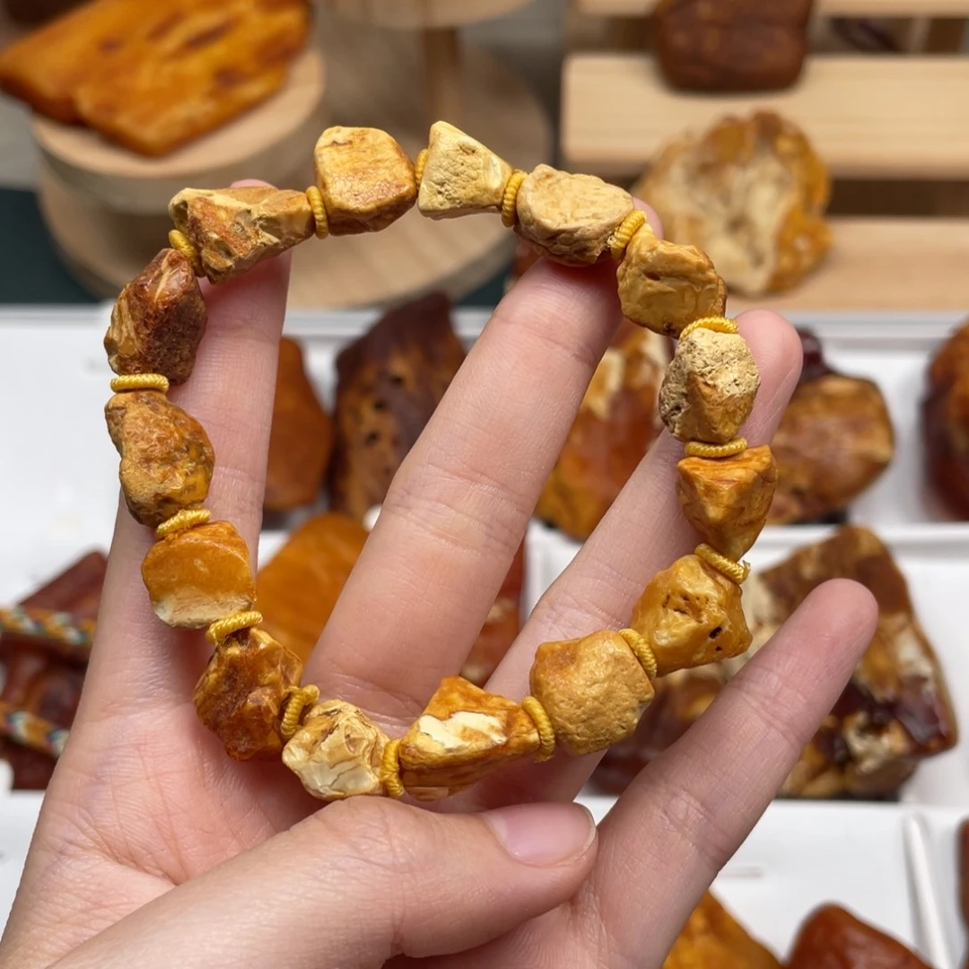 琥珀未镶嵌珠宝奇石