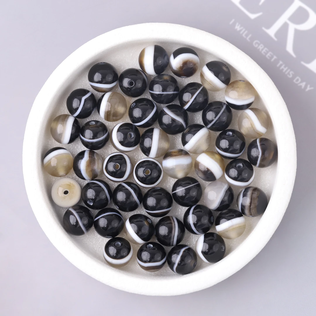 S9370-1  一线玛瑙圆珠文玩配饰DIY配件（多样性发货）