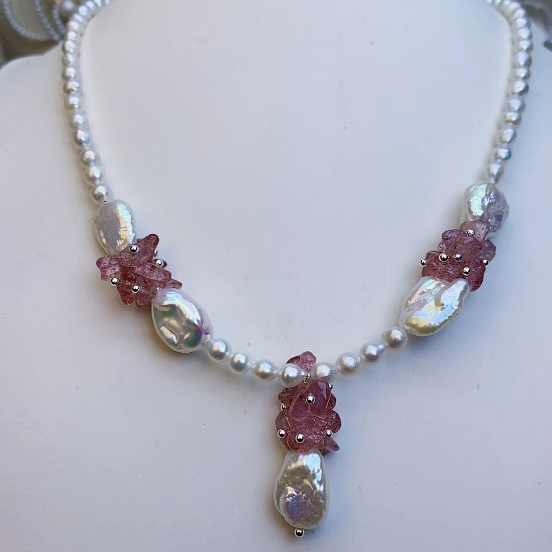 淡水珍珠颈饰未镶嵌