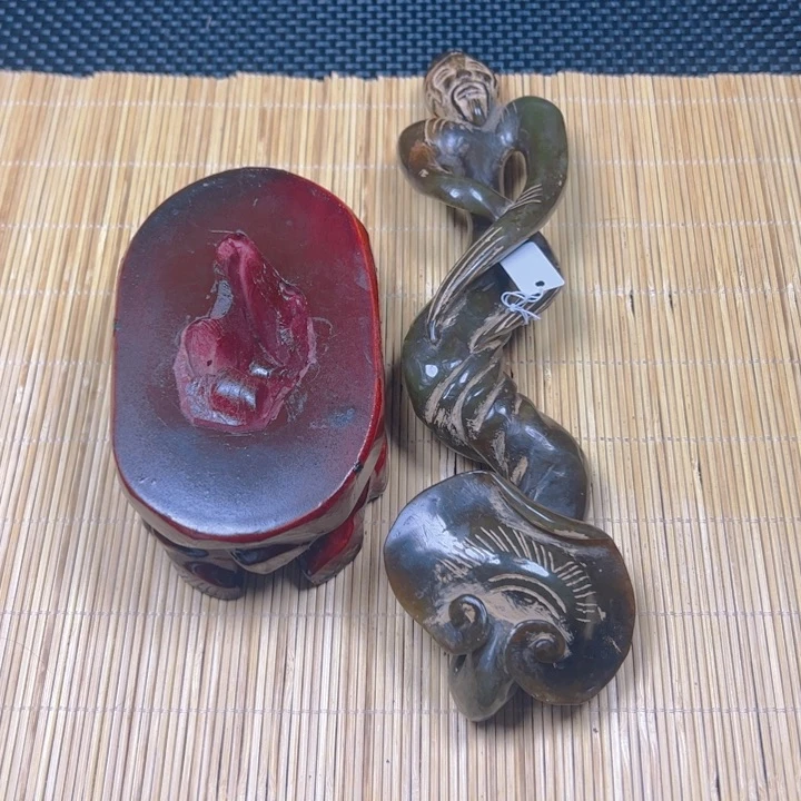 和田玉未镶嵌摆件