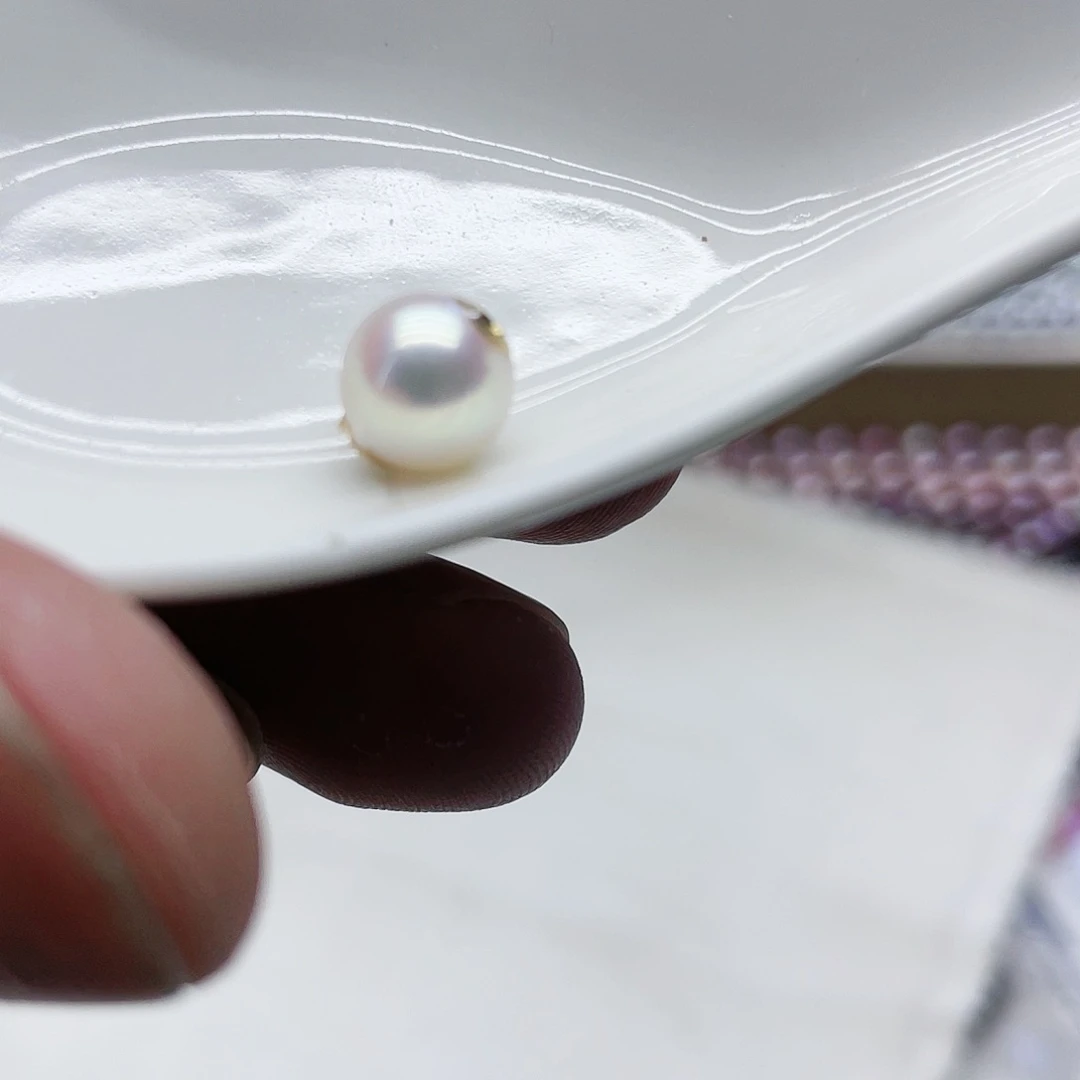 海水珍珠颈饰银S925镶嵌