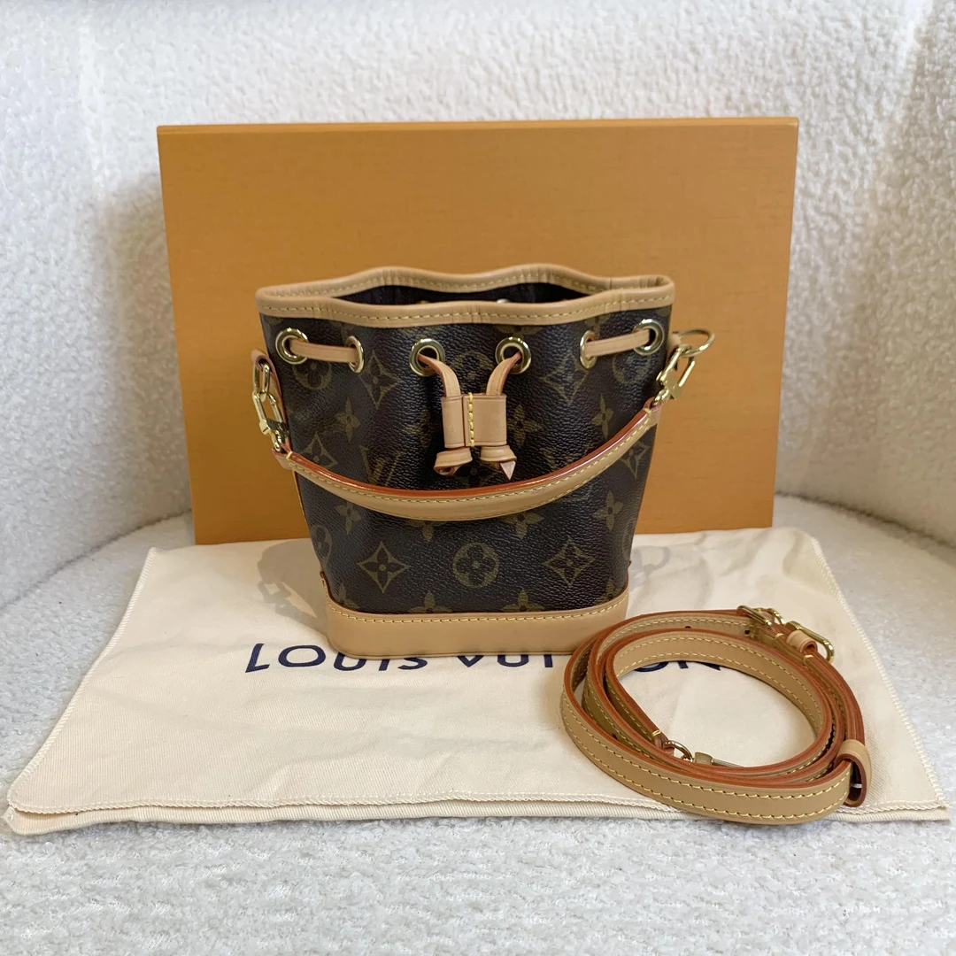 99新 LouisVuitton/路易威登 壹臻/老花nano noe 37229858