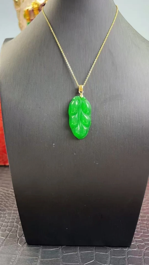 【收藏级轻奢时尚设计】叶子吊坠A77