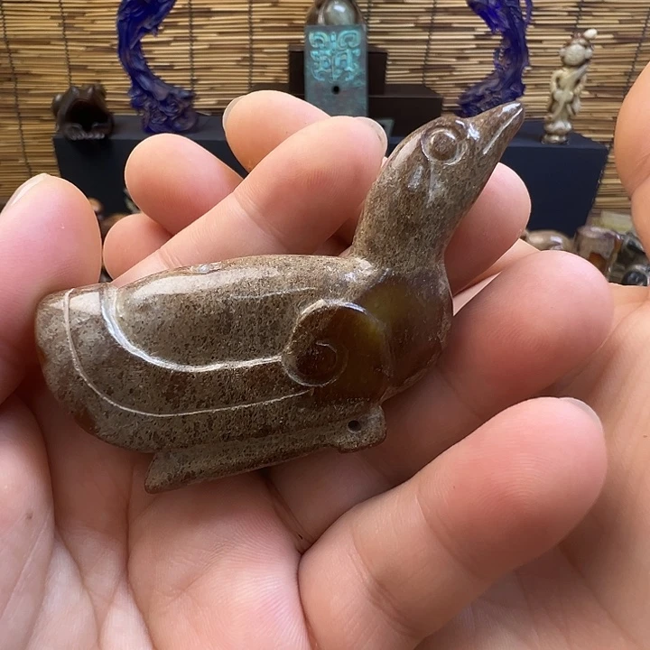 未镶嵌和田玉（糖玉）挂件