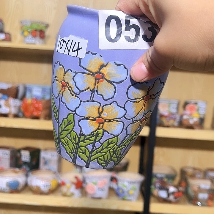 陶瓷多肉花盆满15包邮
