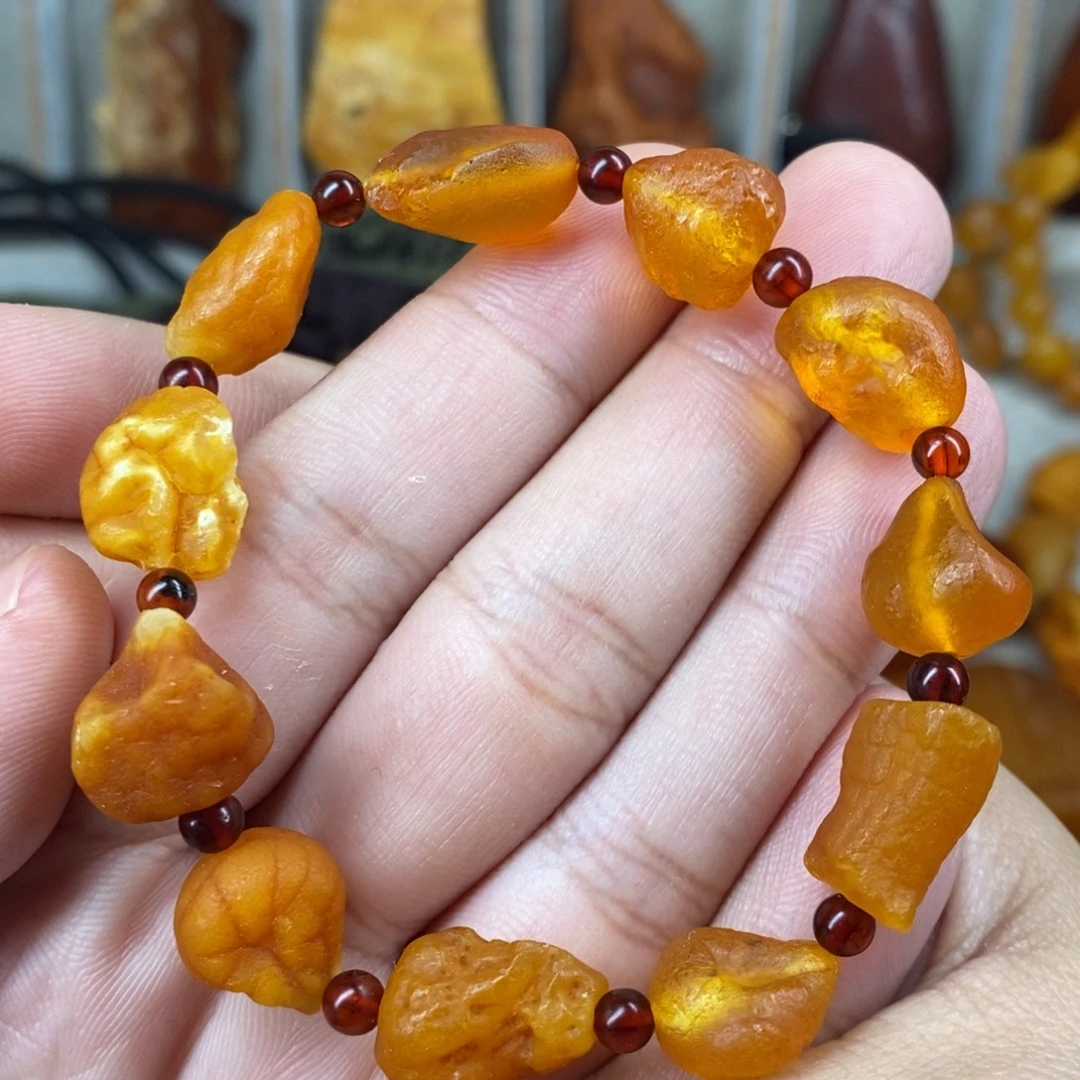 琥珀未镶嵌珠宝奇石