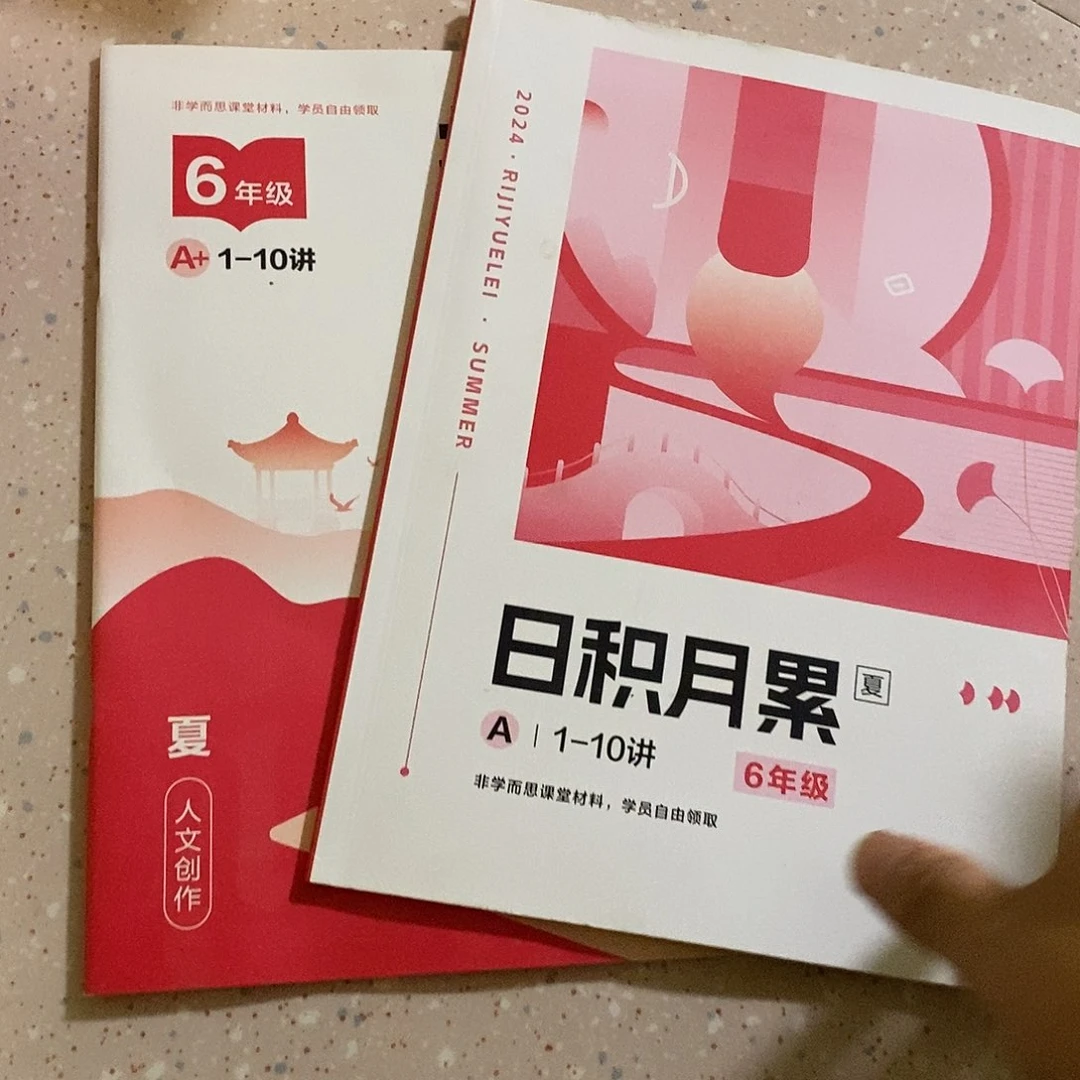 日积月累+拓展手册六年级两本