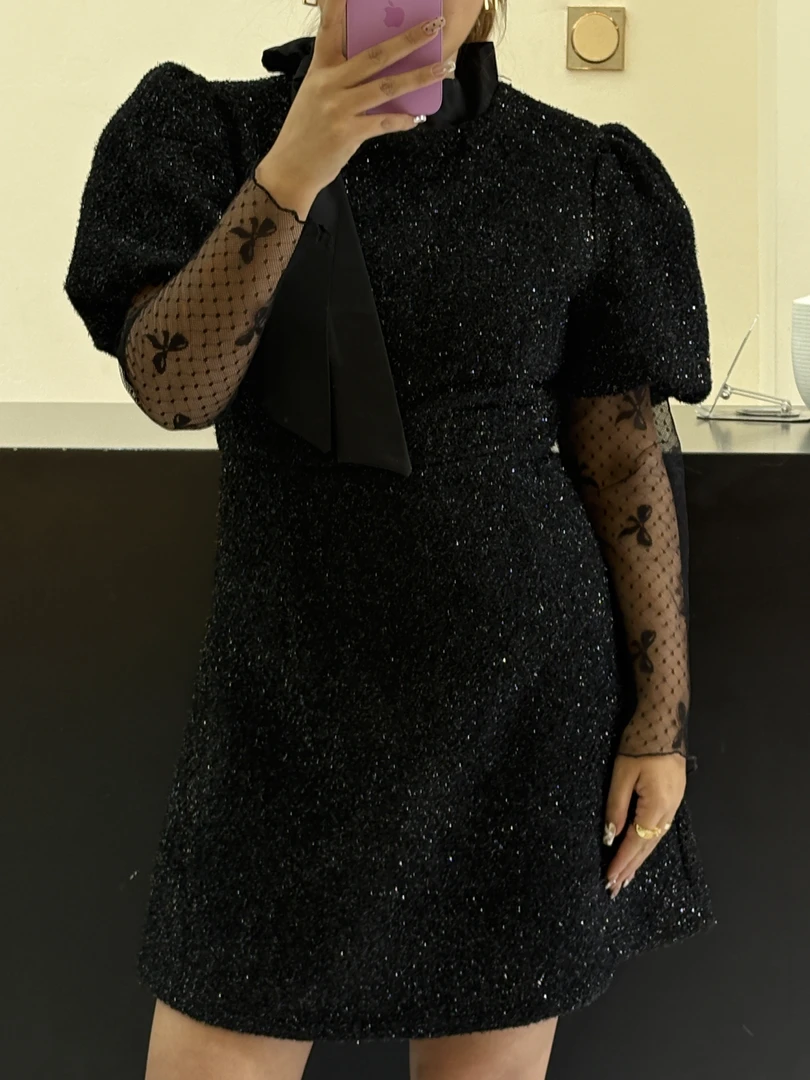 MADANY半身裙黑色显瘦