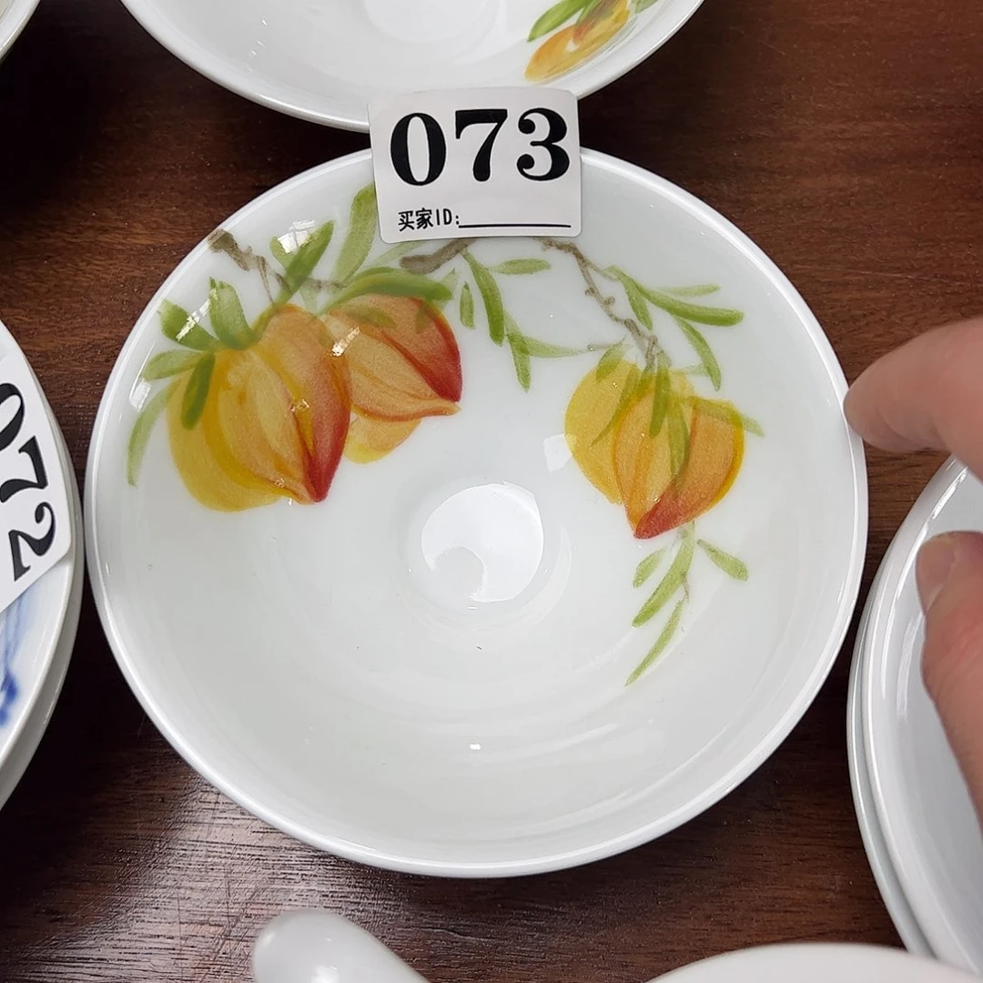 瓷片景德镇陶瓷手工手绘制作