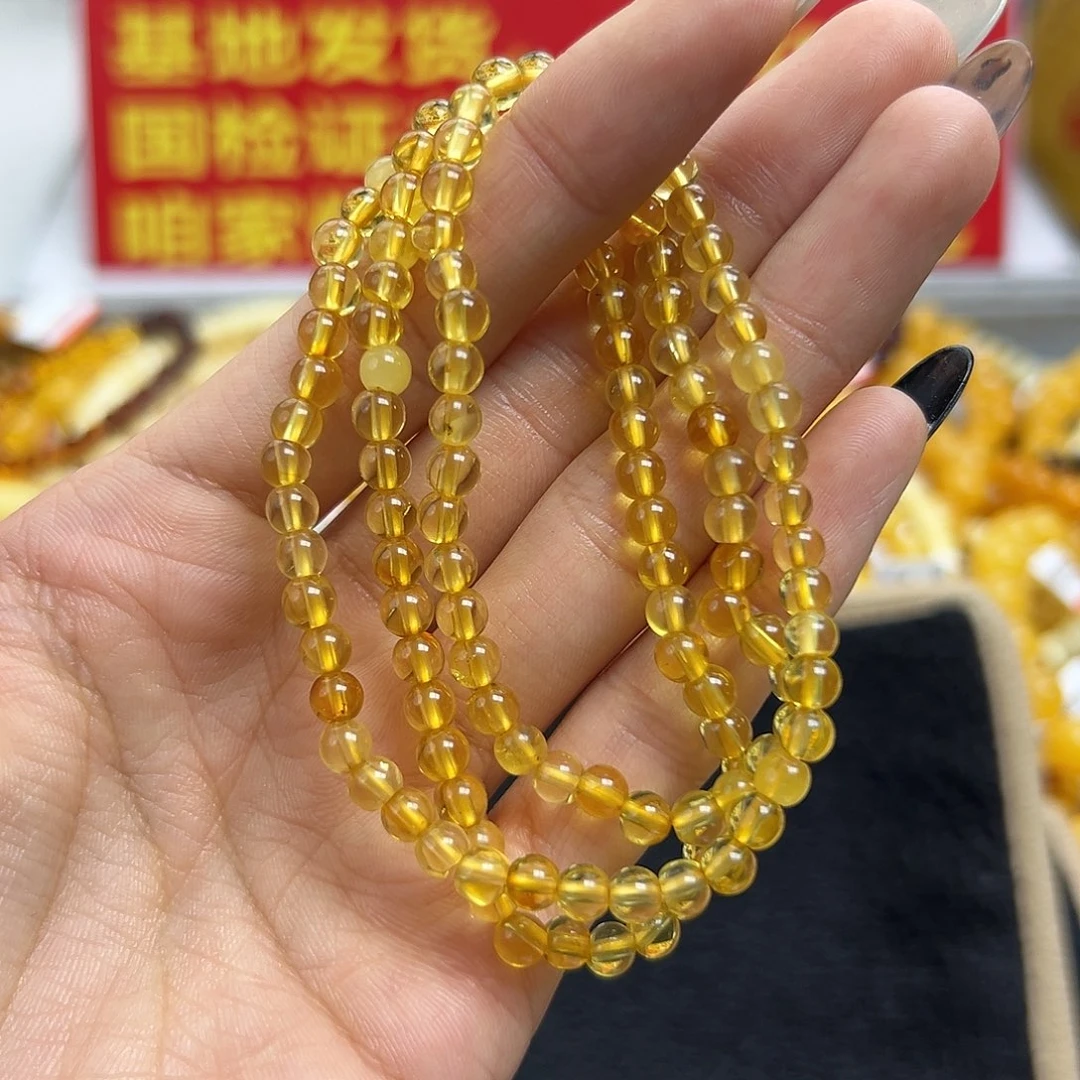 琥珀未镶嵌珠宝奇石