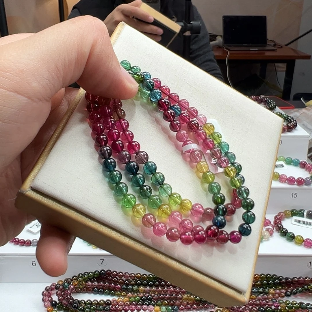 未镶嵌碧玺手串5.4mmmmmmmmm