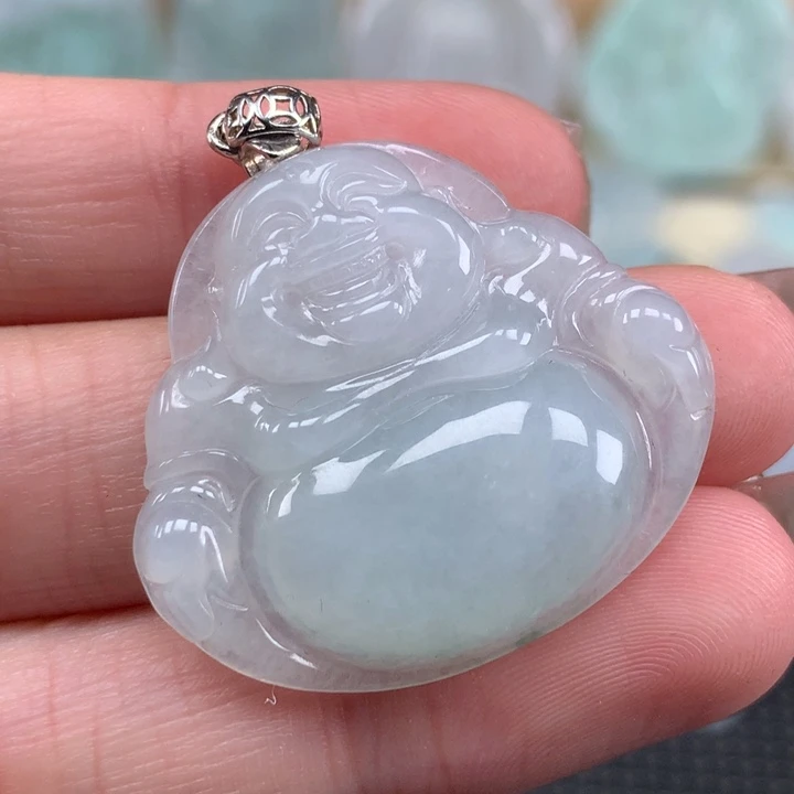 颈饰未镶嵌翡翠佛公