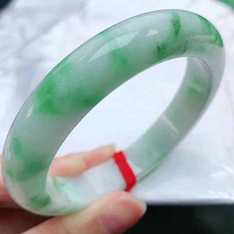 未镶嵌手镯翡翠58圈口882451