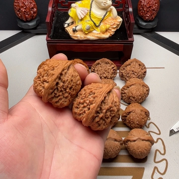龙脊菩提吊坠全品40涿鹿南疆石一对。