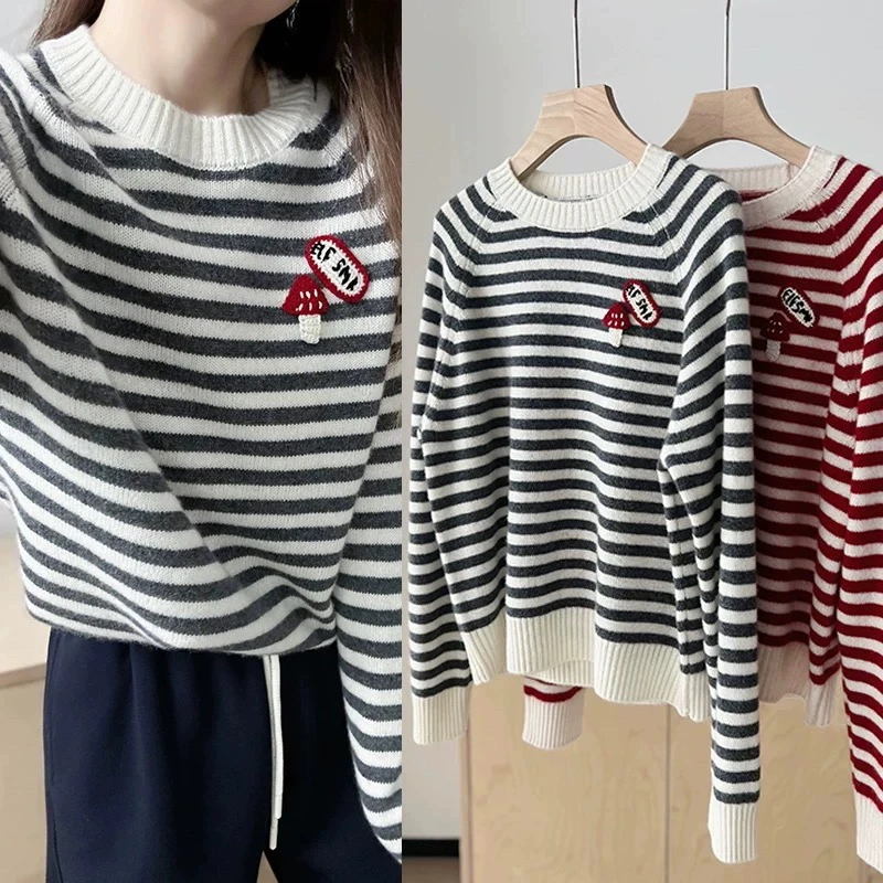 100纯山羊绒加厚毛衣