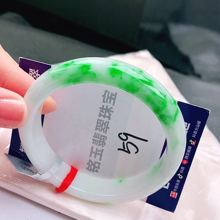 翡翠未镶嵌手镯缅甸天然a货翡翠手镯