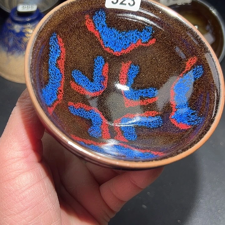 茶盏323 建盏单盏太好看了吧……