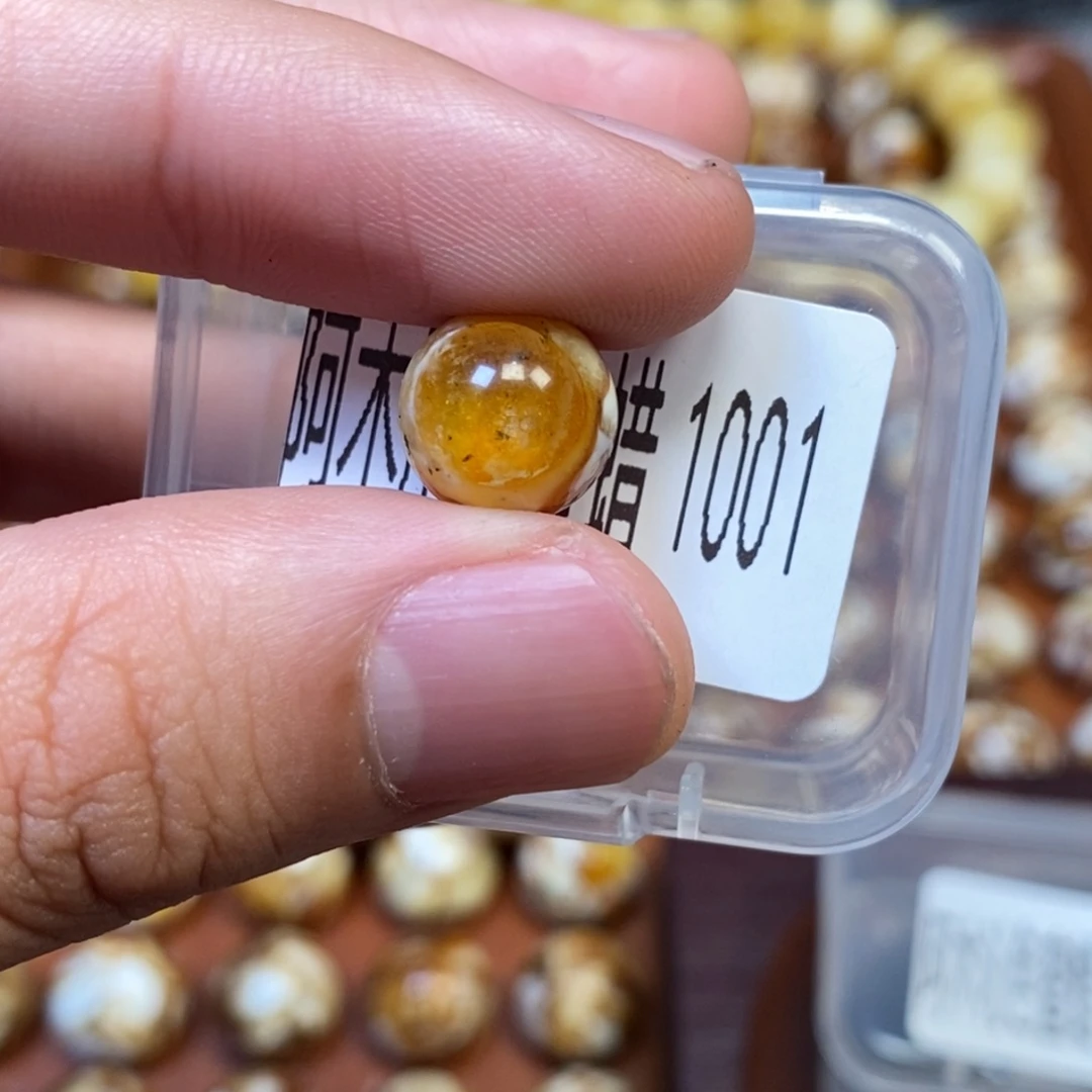 把件猴头核桃沁色圆珠老型1001