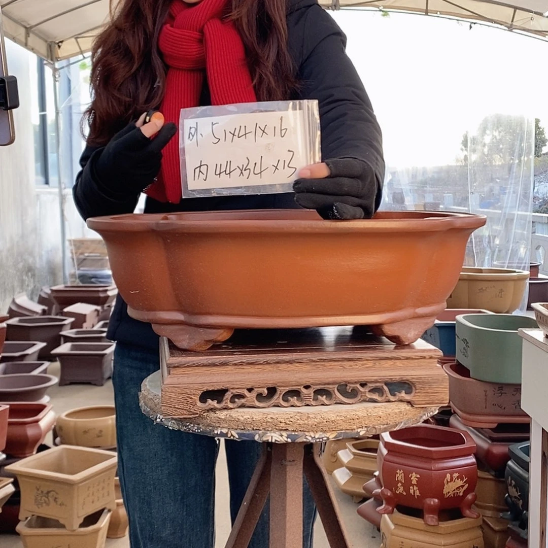 紫砂花盆紫砂花盆