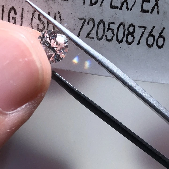 合成钻石裸石上海1.03ctDvvs2圆形