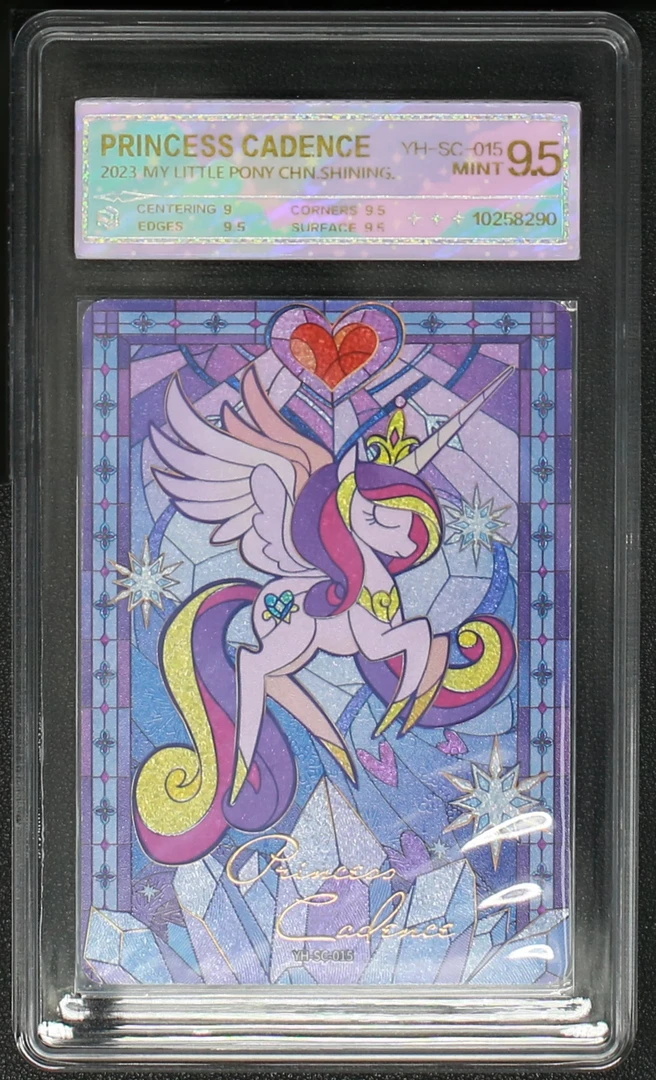 4弹sc音韵公主（YH-SC-015）评级卡牌一张+专属盒子