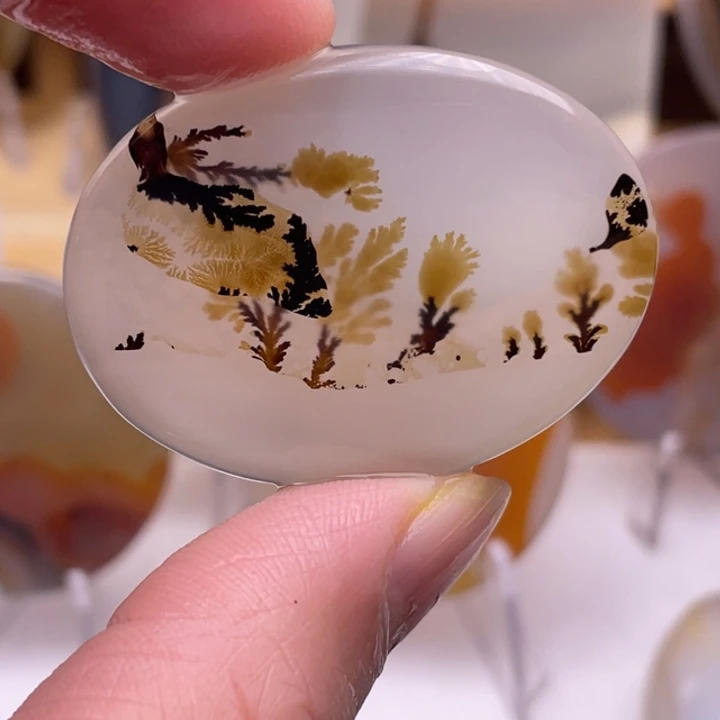 玛瑙/玉髓未镶嵌吊坠(不含链)