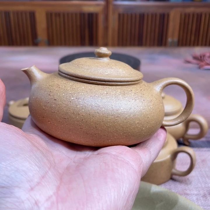 金***子紫砂茶壶宜兴紫砂原矿紫砂壶