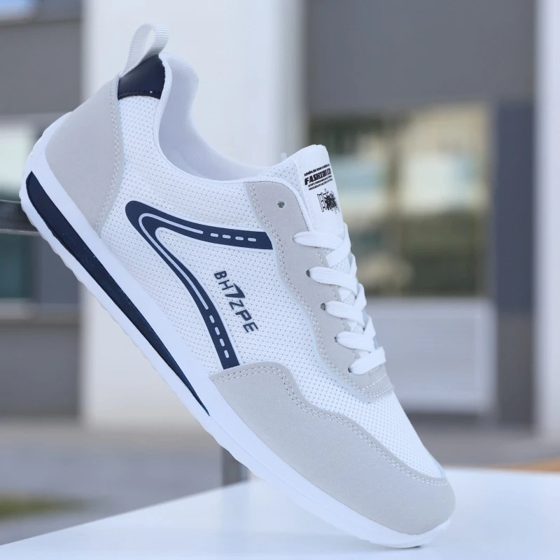 阿甘男鞋秋季韩版百搭运动鞋防臭网面休闲板鞋男学生轻便跑步潮鞋