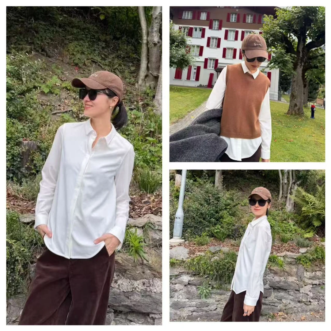 无垠海岸【白色】衬衫