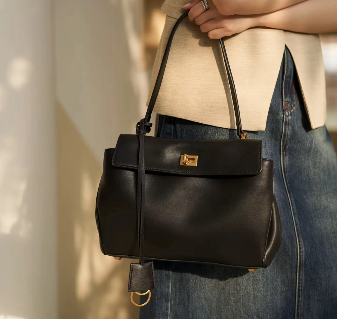 101-199轻奢时尚百搭斜挎单肩手拎女款轻奢通勤百搭包包