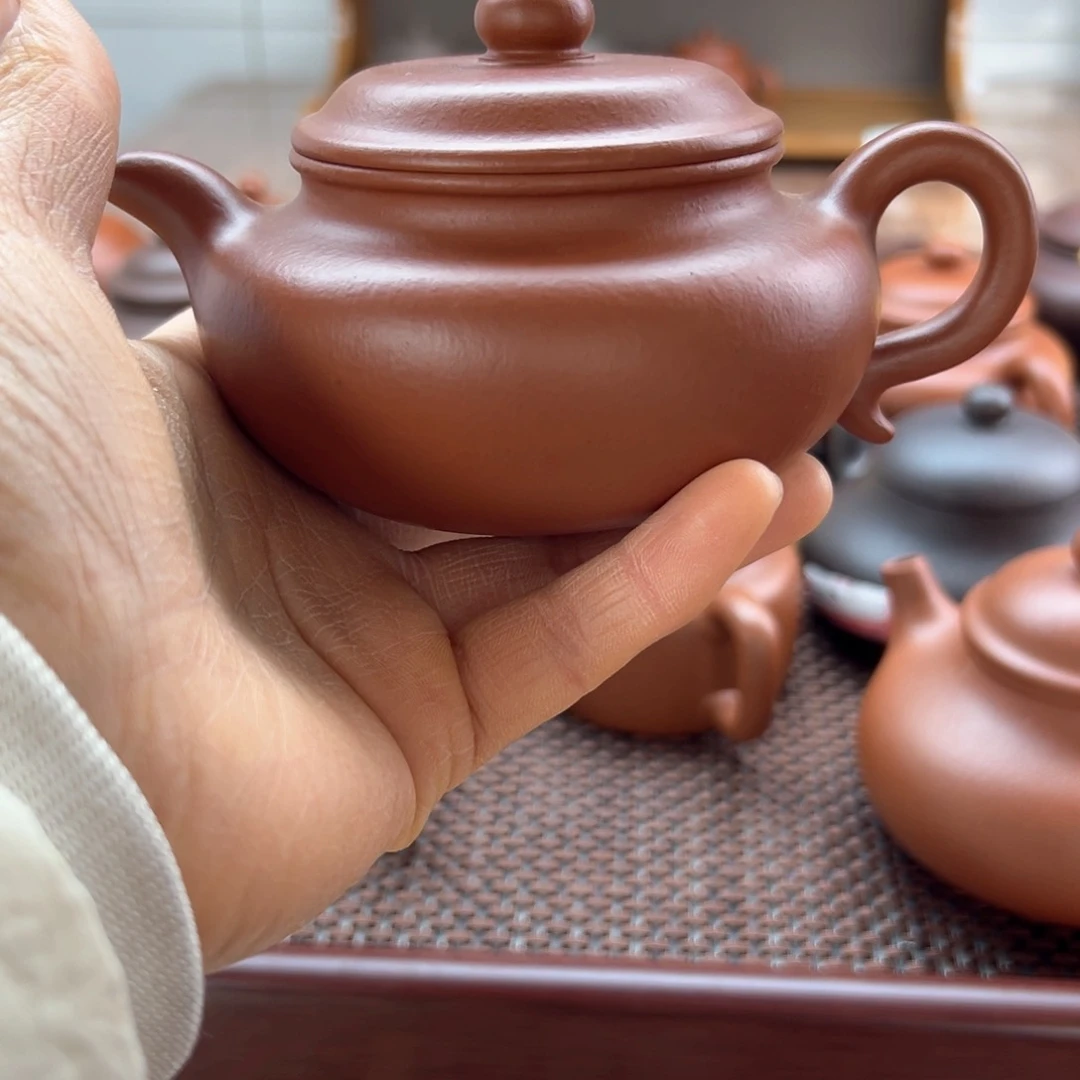 手****8紫砂全手工坊古瑕朱泥