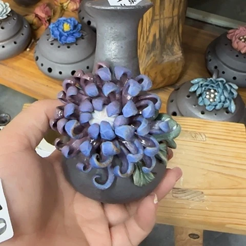 瓷片柴烧柴烧柴烧125