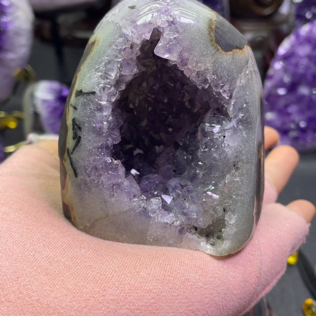 大型摆件（非配饰）未镶嵌紫晶