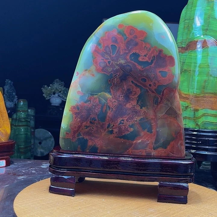 石材奇石玉石雕刻精美