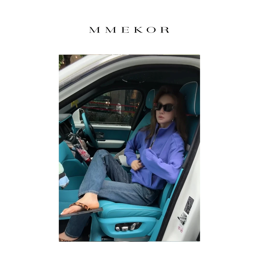 MMEKOR “太空卫衣” 2025新款秋款活力常青藤个性上衣 30268