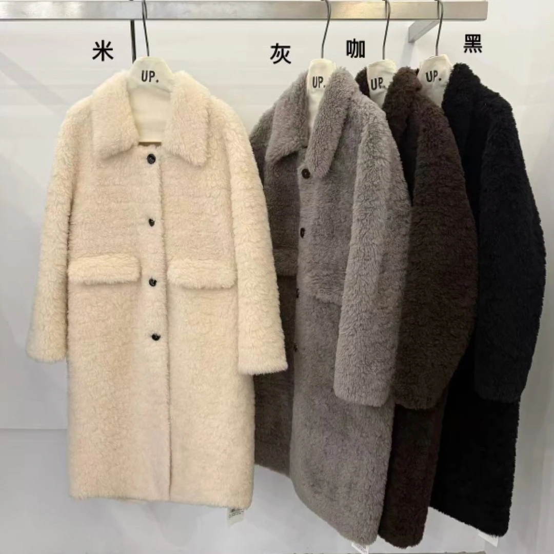 恩熙·韩版新款长款保暖外套50C179
