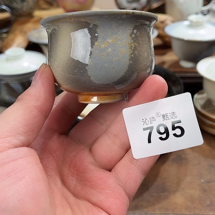 沁庐柴窑古法柴烧全手工茶具