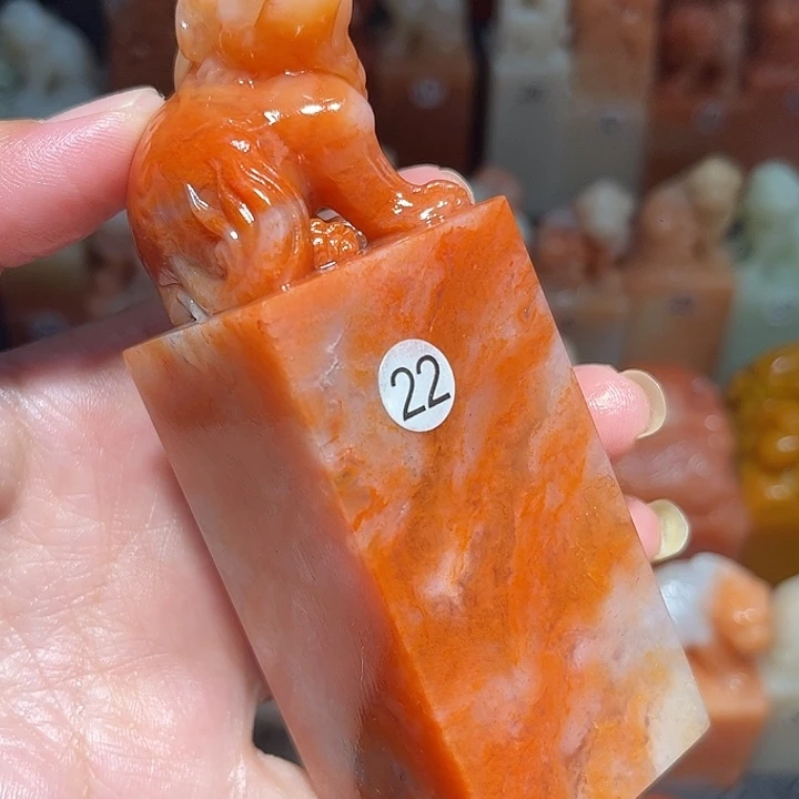 老挝石老挝保利石印章