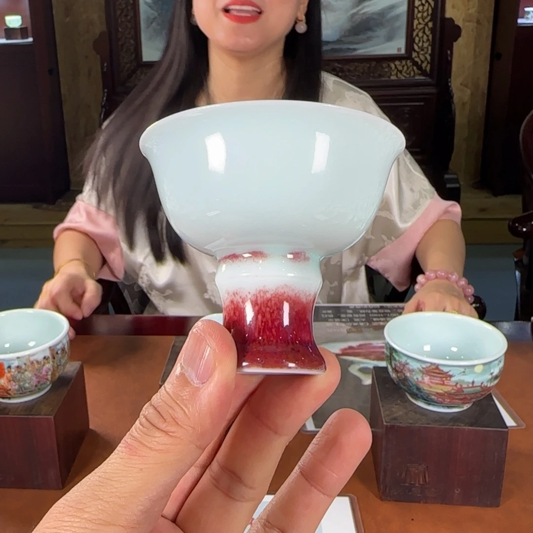 成窑精品青白瓷茶器