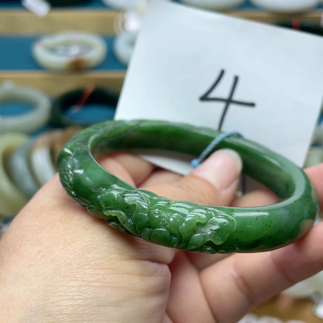 未镶嵌手镯和田玉圈口61