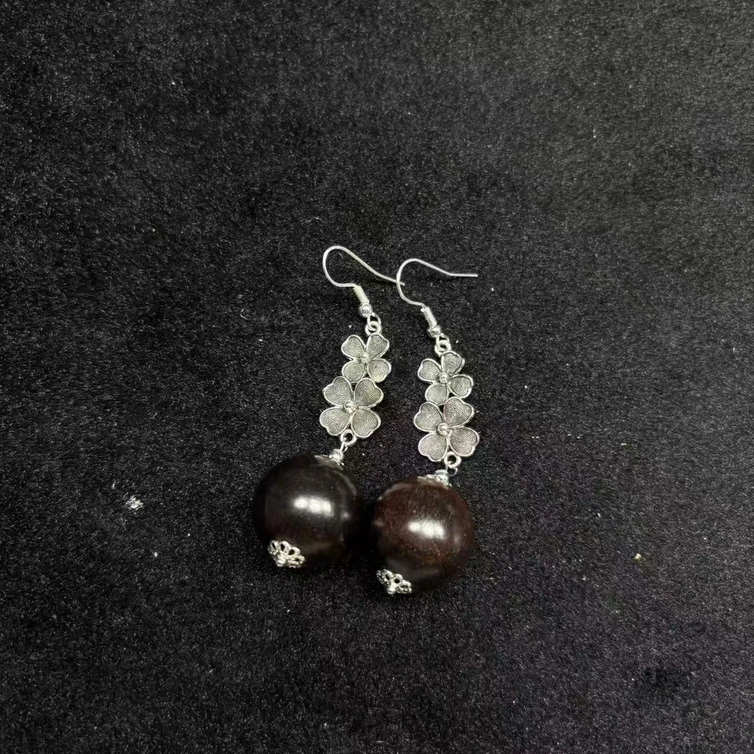 精美木质耳坠-v471-多样性发一