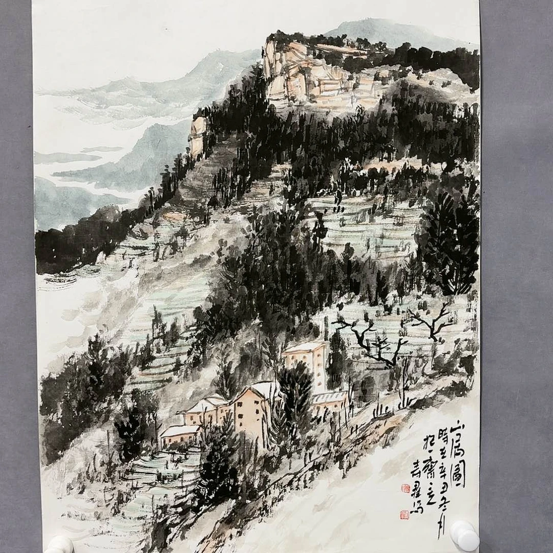 国画国画纯手绘作品请放心去藏