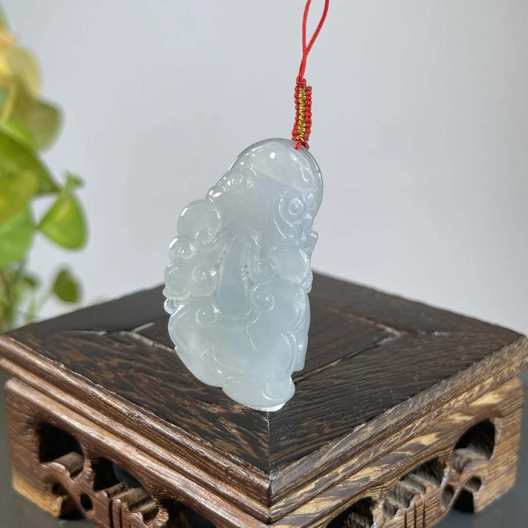 JCA13-60 天然缅甸A货翡翠  貔貅